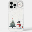 Recherche de bonhommes de neige iphone coques Arbre de noël