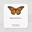 Recherche de papillon monarque cartes visite Ailes