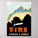 Suche nach waldbrände poster Gefahr