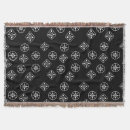 Suche nach schneeflocken decken Schwarz