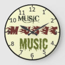 Suche nach machen sie musik wanduhren Schick