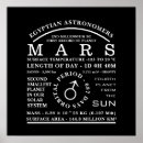 Suche nach planeten mars poster Science fiction