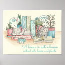 Suche nach katze mit buch poster Buchliebhaber