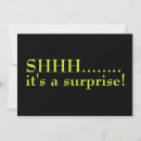 Recherche de shhh surprise invitations Pour tous
