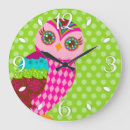 Recherche de rose hibou horloges Motif