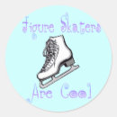 Recherche de patineurs artistiques autocollants Hiver
