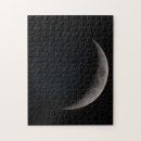 Recherche de croissant de lune puzzles Espace