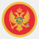 Recherche de montenegro autocollants Drapeau du monténégro