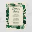 Recherche de feuille de palmier mariage menus Invités