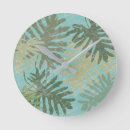 Recherche de tropicale horloges Feuille