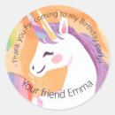 Suche nach unicorn birthday aufkleber Rosa