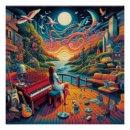 Recherche de harmonie musicale posters Guitare