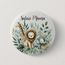 Suche nach dschungeltiere buttons Aquarell