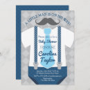 Recherche de gentleman baby shower invitations Bretelles