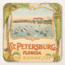 Suche nach florida strand untersetzer Vintag