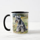 Recherche de schnauzer standard tasses Portrait