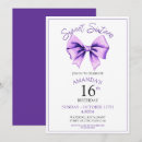 Recherche de ruban pourpre invitations Coquette