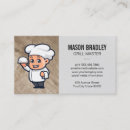 Recherche de servante cartes visite Chef