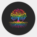 Recherche de arbre arc en ciel autocollants Fierté