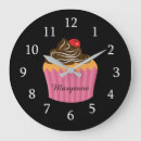 Recherche de cupcake rose horloges Girly