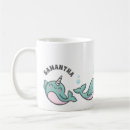 Recherche de baleine de kawaii tasses Océan