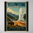 Suche nach geysir poster Yellowstone