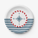 Recherche de nautical paper assiettes Voile
