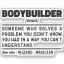 Suche nach der bodybuilder aufkleber Trainer