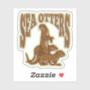 Suche nach seeotter aufkleber Cartoon