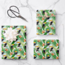 Recherche de toucan papier cadeau Tropical