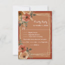Suche nach floral rsvp karten Flammendes orange