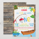 Recherche de pêche anniversaire invitations Pour enfants