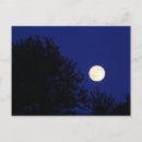 Recherche de lune cartes postales Soirée