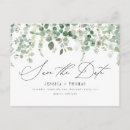 Recherche de floral save the date cartes postales Verdure