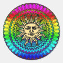 Recherche de mandala arc en ciel autocollants Coloré