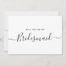 Recherche de servante invitations Bridesmaid