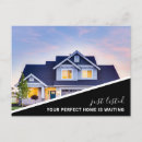 Recherche de courtier cartes postales Matériel de marketing immobilier