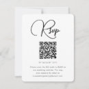Recherche de rsvp noir et blanc Code qr