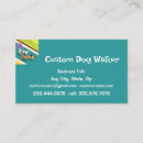 Recherche de dog walking business cartes visite Chien