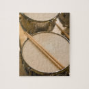 Recherche de musical instrument puzzles Vue à angle élevé