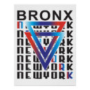 Recherche de bronx posters Typographie