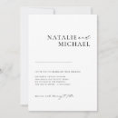 Suche nach minimale hochzeit einladungen Minimalistisch