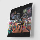 Recherche de nuit horloges Peinture