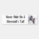 Recherche de loups garou voiture autocollants Wolfman