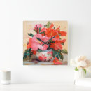 Suche nach schöne blumen wanduhren Rosa