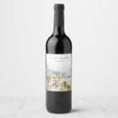 Recherche de santa bouteilles vin étiquettes Aquarelle