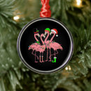 Recherche de flamants roses ornements Noël