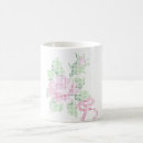 Recherche de point croisé tasses Rose