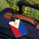Recherche de philippines bagages étiquettes Drapeau