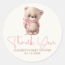 Recherche de ours rose autocollants Ours en peluche